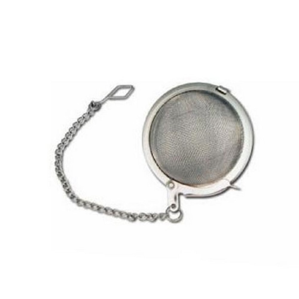 Winco Stainless Steel Tea Infuser Ball With Chain, 2in MPN:STB-5