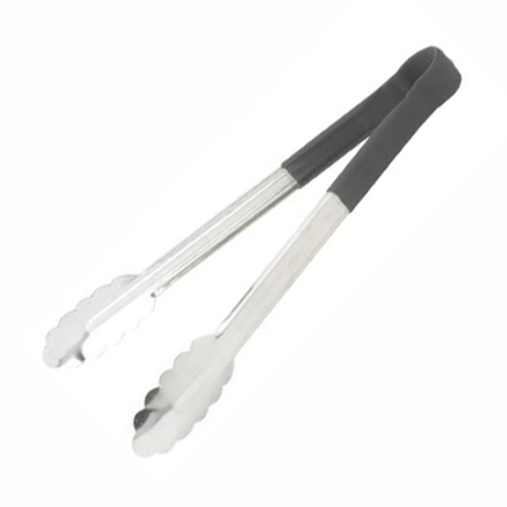 Winco CVST-9K 9inL Plastic Serving Tongs, Black MPN:UTPH-9K
