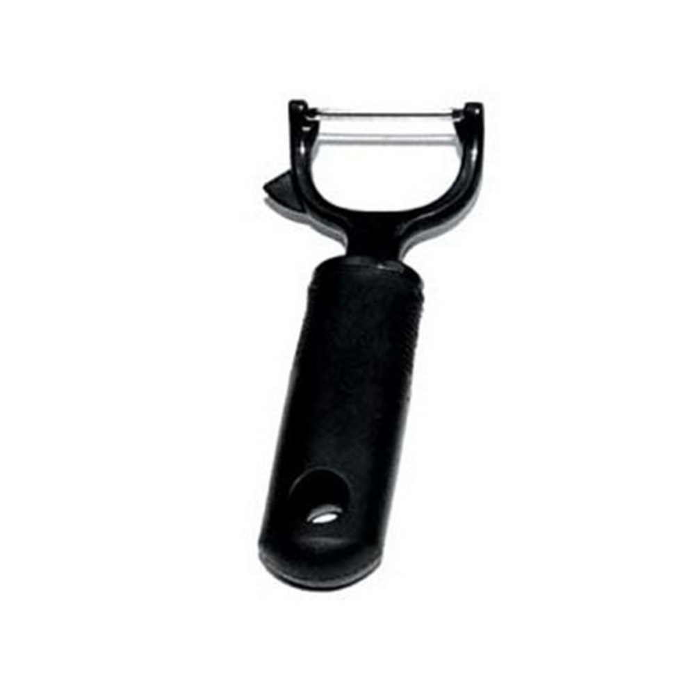 Winco Plastic Y Peeler, 6-1/2in, Black MPN:VP-300