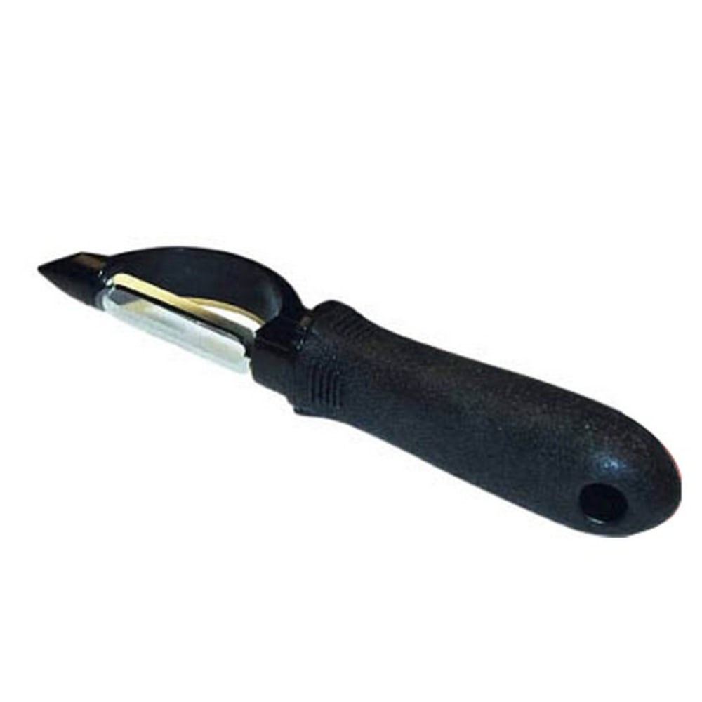 Winco Plastic/Rubber Vegetable Peeler, Black MPN:VP-303