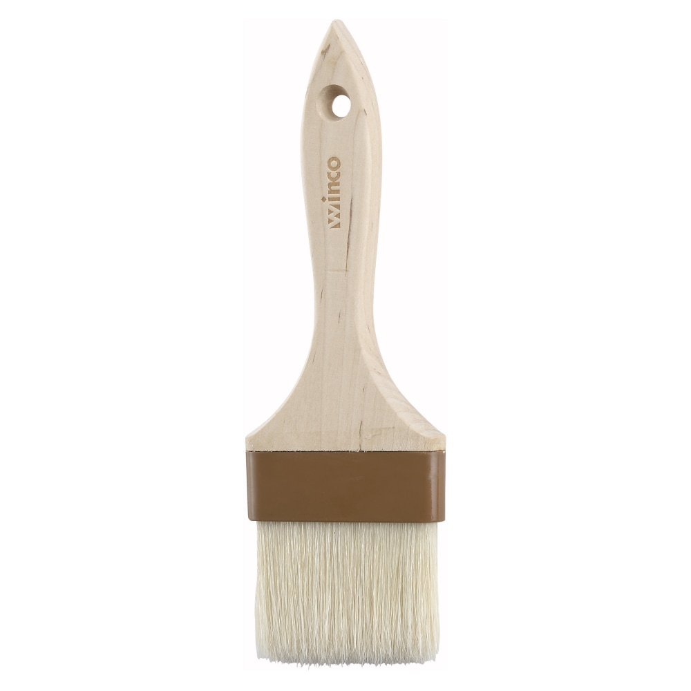 Winco Pastry/Basting Brush With Plastic Ferrule, 3in, Brown MPN:WFB-30
