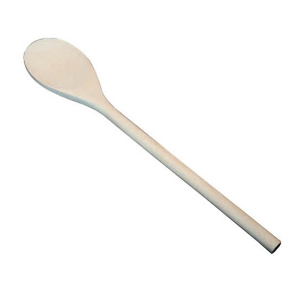 Winco Wood Spoon, 12in, Brown MPN:WWP-12