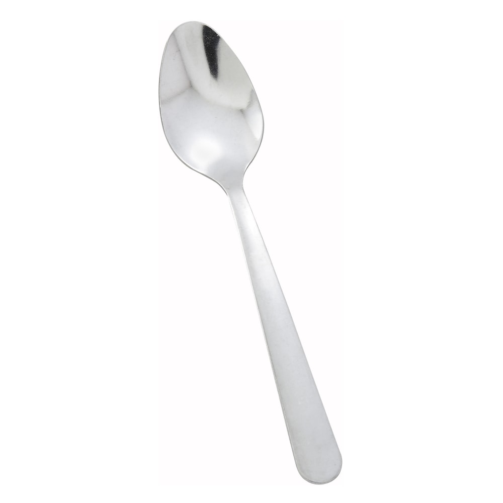Winco Windsor Stainless Steel Flatware, Teaspoons, Silver, Set Of 12 Teaspoons MPN:0012-01