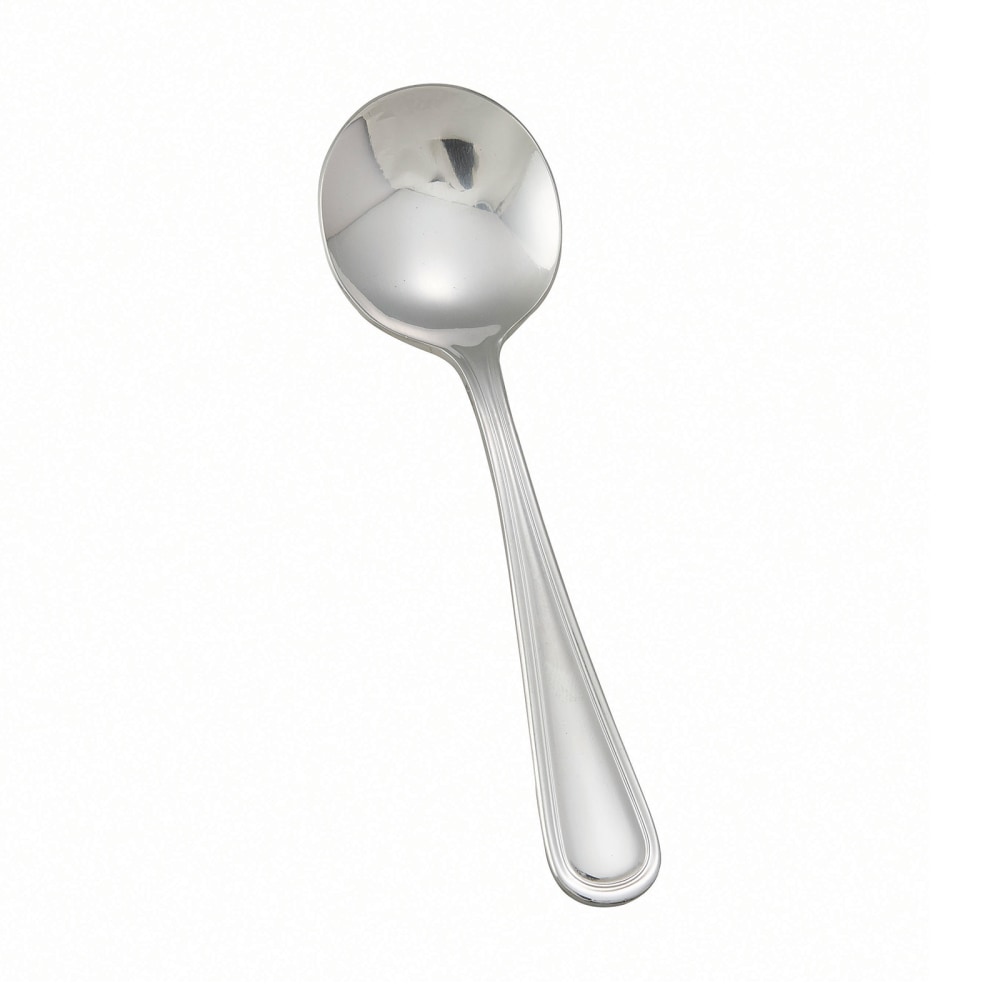 Winco Continental Bouillon Spoons, Silver, Pack Of 12 Spoons MPN:0021-04