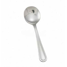 Winco 0021-04 Continental Bouillon Spoon 12/Pack 0021-04