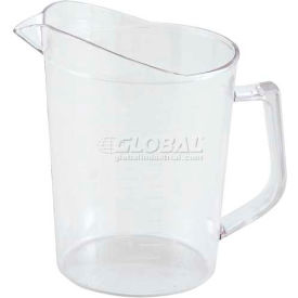 Winco PMU-100 Measuring Cup 1 Qt Clear Polycarbonate PMU-100 - Pkg Qty 36