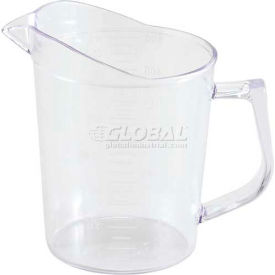 Winco PMU-50 Measuring Cup 1 pt Clear Polycarbonate PMU-50 - Pkg Qty 36