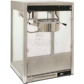 Benchmark USA 11147 Silver Screen Popcorn Machine 14 oz Silver 120V 1760W 11147