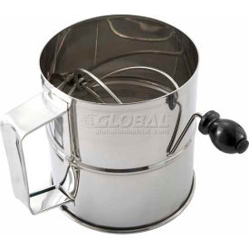 Winco RFS-8 Rotary Sifter 8 Cup RFS-8 - Pkg Qty 12