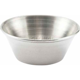 Winco SCP-15 Sauce Cup 1-1/2 oz Stainless Steel Stainless Steel 12/Pack SCP-15