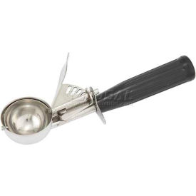 Winco ICD-30 Ice Cream Disher W/ Plastic Handle Size #30 Black ICD-30 - Pkg Qty 10