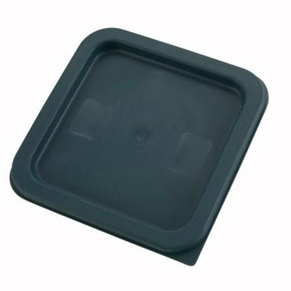 Winco Square Cover For 2- And 4-Qt Food Containers, 7-2/5in x 7-2/5in, Green MPN:PECC-24