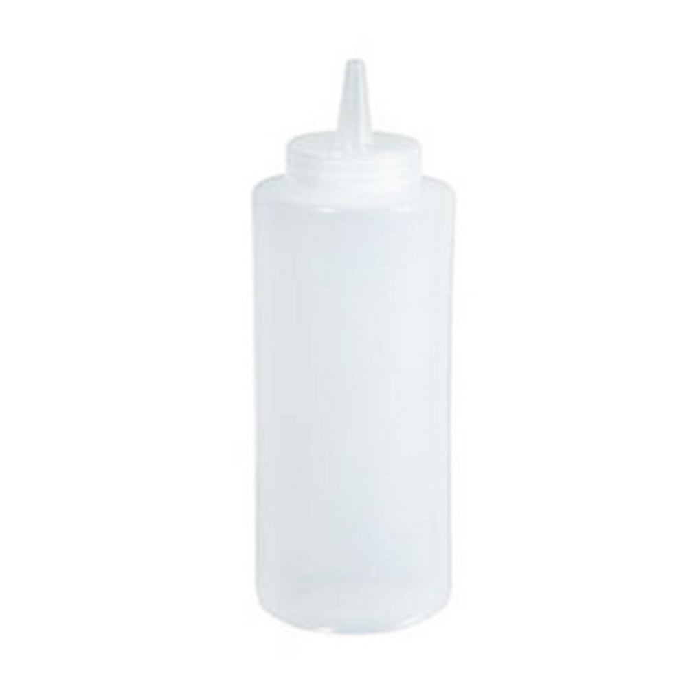 Winco Squeeze Bottle, 8 Oz, Clear MPN:PSB-08C