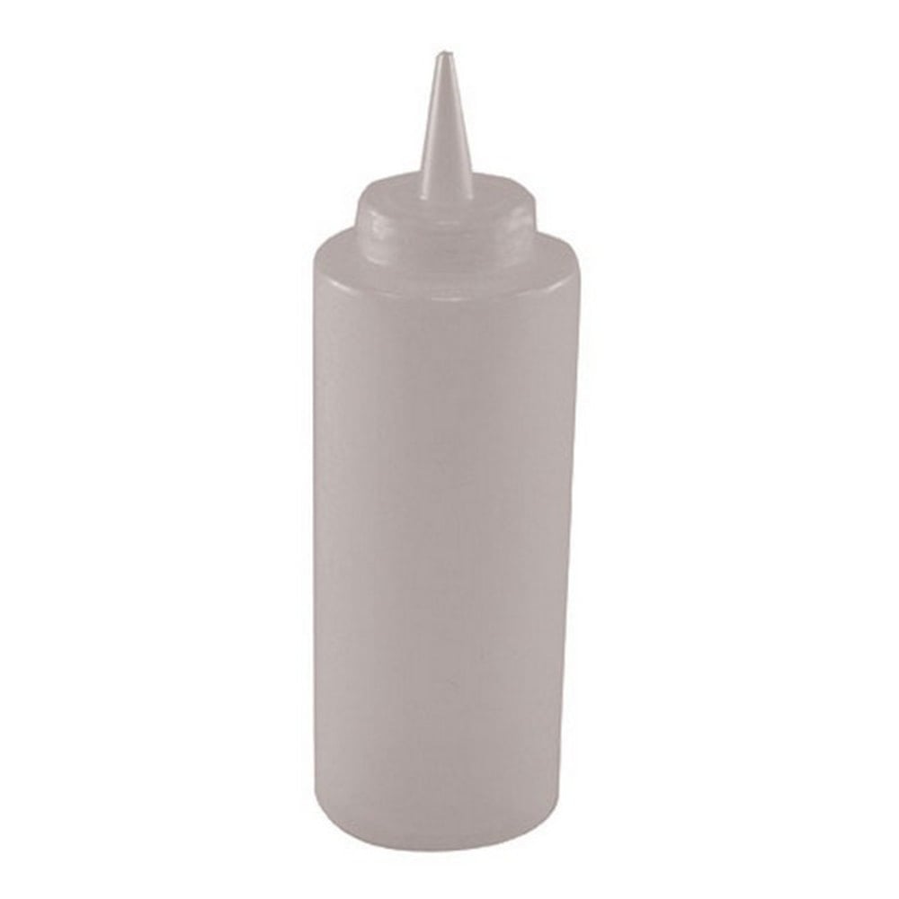 Winco Squeeze Bottle, 12 Oz, Clear MPN:PSB-12C