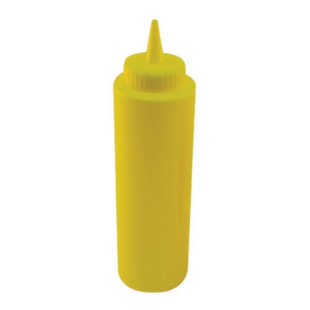 Winco Squeeze Bottle, 12 Oz, Yellow MPN:PSB-12Y