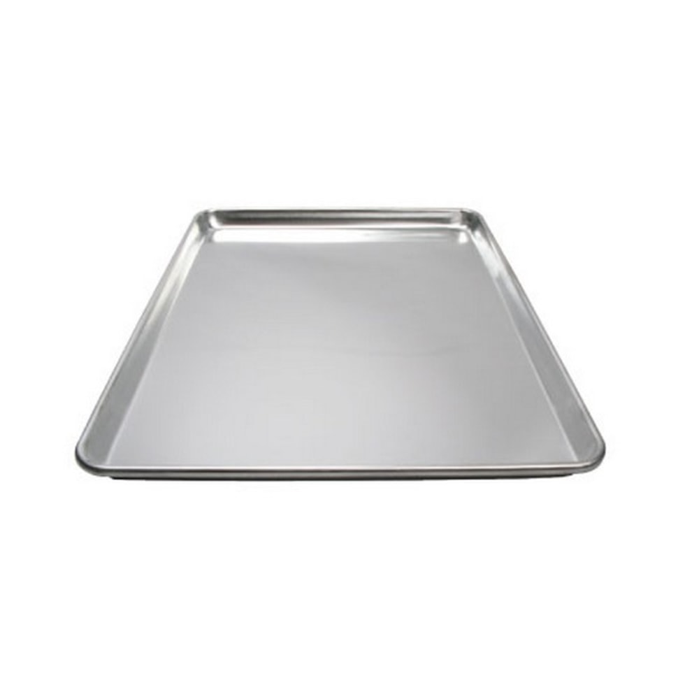 Winco 2/3 Size Aluminum Sheet Pan, 21-5/8inL x 15-13/16inW x 1inH, Silver MPN:ALXP-1622