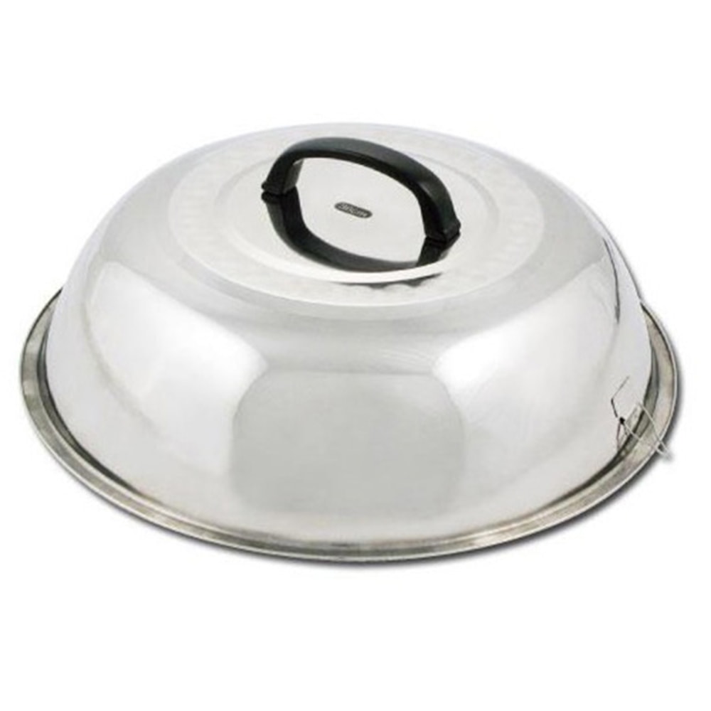 Winco Wok Cover, 17-3/4in, Silver MPN:WKCS-18