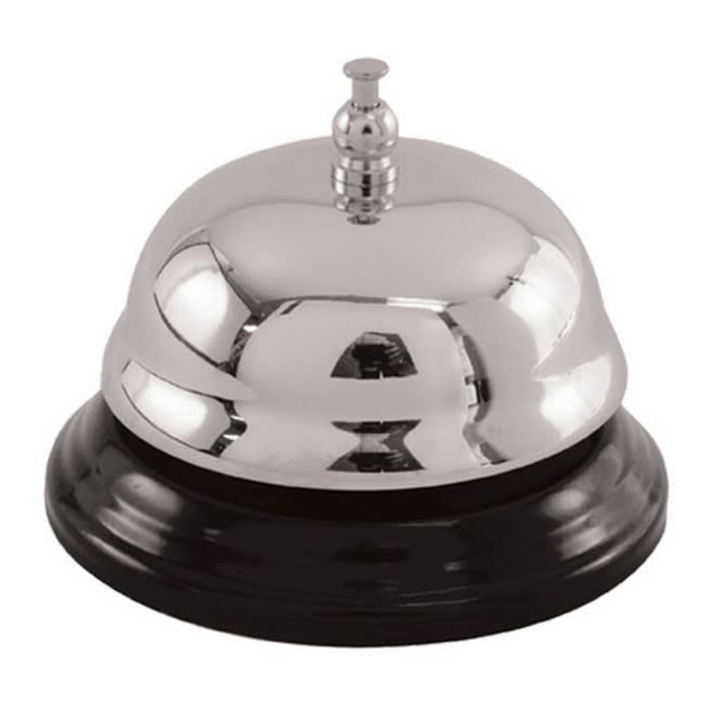 Winco Metal Call Bell, Black MPN:CBEL-1