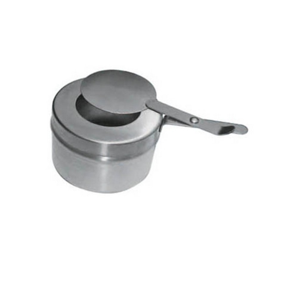 Winco Chafer Fuel Holder With Cover, 3in x 3in, Silver MPN:C-F1