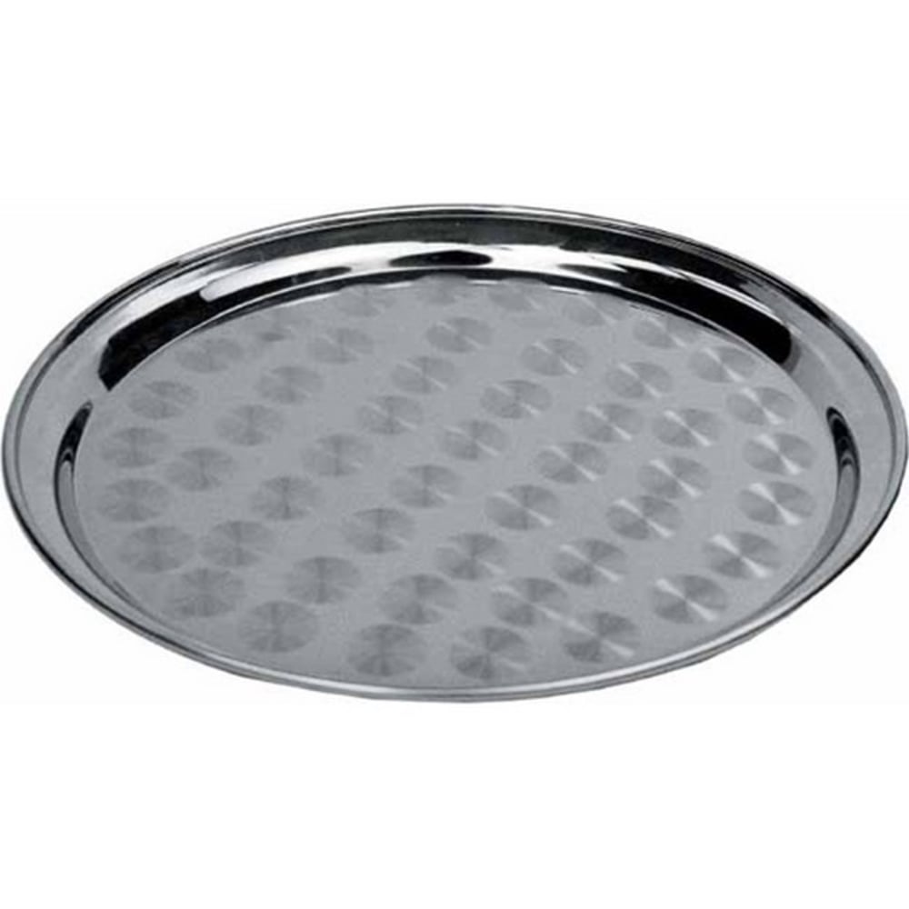 Winco Stainless Steel Round Serving Tray, 14in MPN:STRS-14