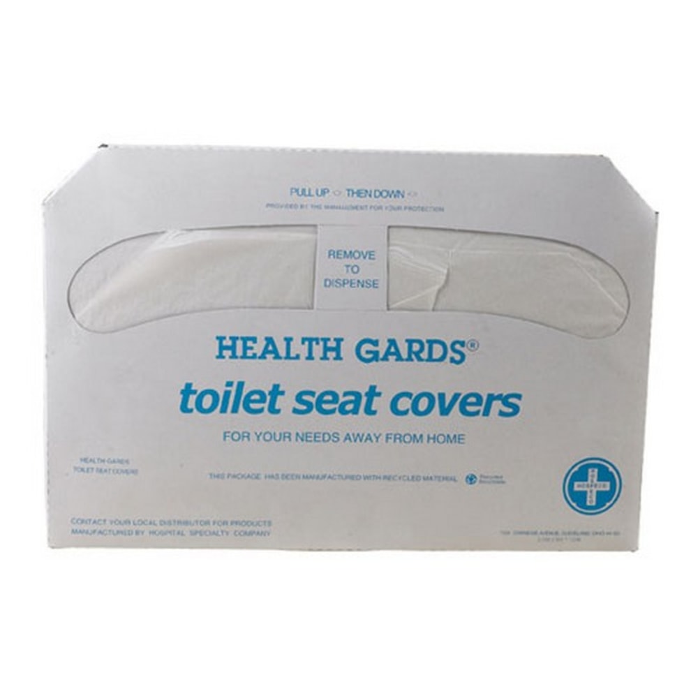 Winco Paper Toilet Seat Covers, 12in x 18in, Pack Of 250 Covers MPN:TSC-250