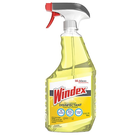 Liquid Multi-Surface Disinfectant Cleaner, Unscented, Trigger Spray Bottle, 8 PK MPN:322369
