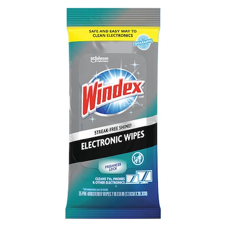 Electronics Wipes, 12 Pack, 25 Wipes/ Pack MPN:319248