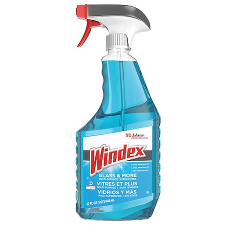 Windex Glass/ MULTI-SURF32OZ Trigger Bottle MPN:322338
