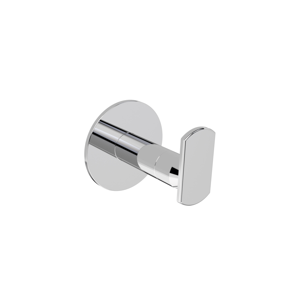 Wingits MODERN Elegance Robe Hook, Oblong Button, Silver, Total Qty 1 MPN:WMEOBRHPS