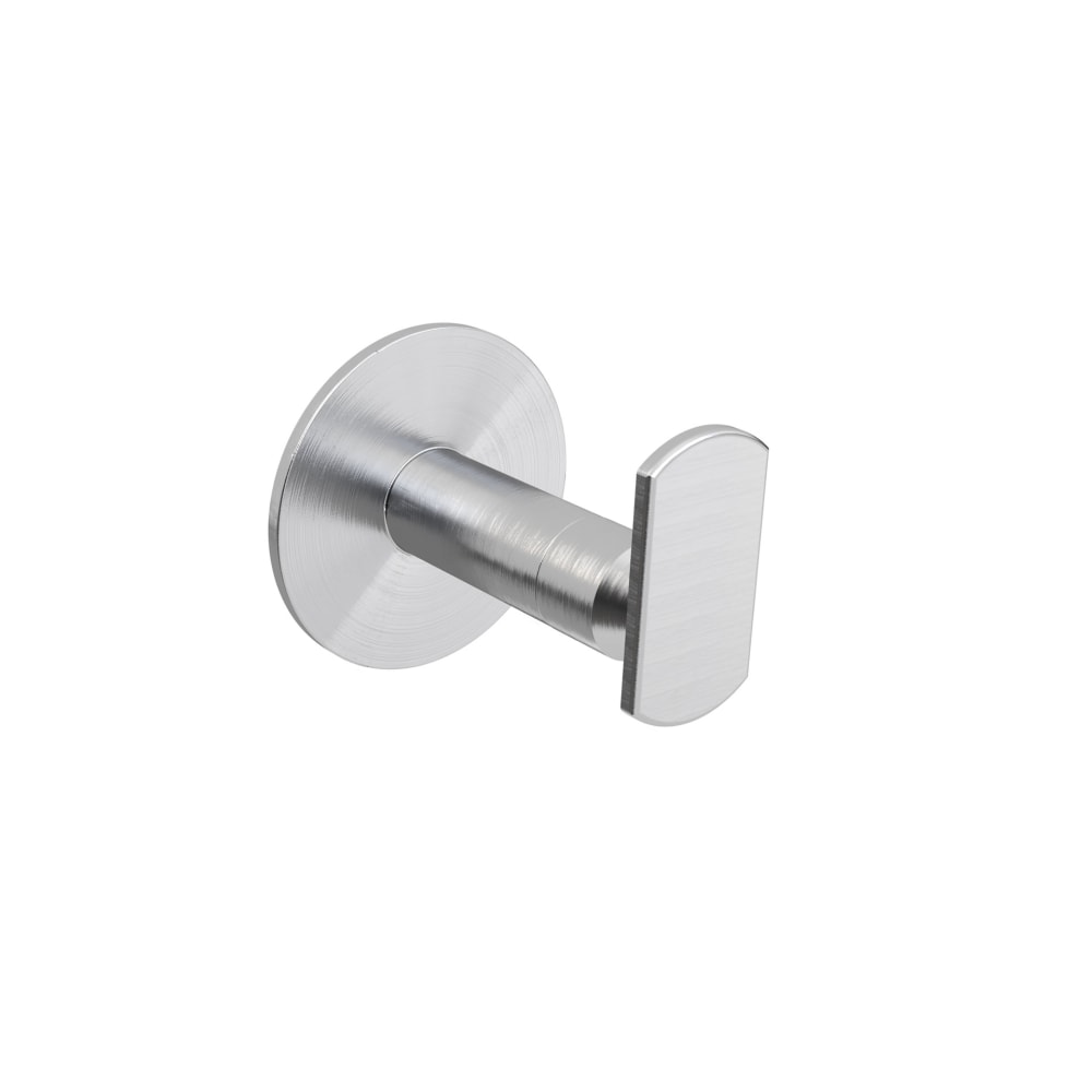 Wingits MODERN Elegance Robe Hook, Oblong Button, Brushed Nickel, Total Qty 1 MPN:WMEOBRHSN