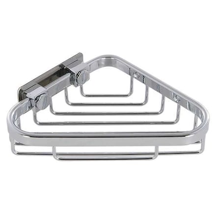 Corner Shower Basket, SS, Polished, 7 in W MPN:WCBPS6