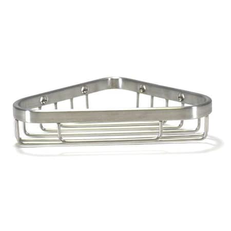 Corner Shower Basket, SS, Satin, 7 in W MPN:WCBSN6