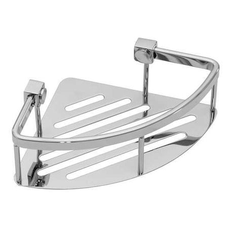 Corner Shower Basket, SS, Polished, 8 in W MPN:WCONCBPS8