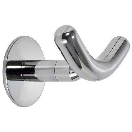 Bathroom Hook, 2 Hook, 2-1/8In D, Polished MPN:WMEDRHPS