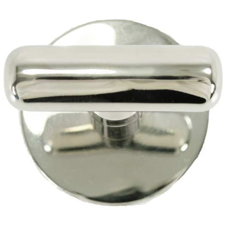 Bathroom Hook, 1 Hook, 2-1/4In D, Polished MPN:WMESRHPS