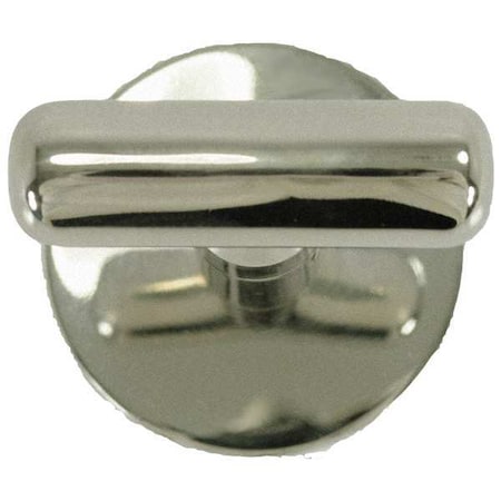 Bathroom Hook, 1 Hook, 2-1/4In D, Satin MPN:WMESRHSN