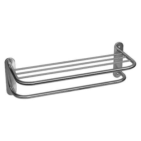 Towel Rack, 24in.Lx10in.W, Satin Nickel MPN:WMRSN24
