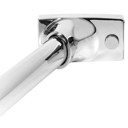 Curved Shower Rod, Chrome, 60In, 6 Proj, PK6 MPN:WOCONPS5NC