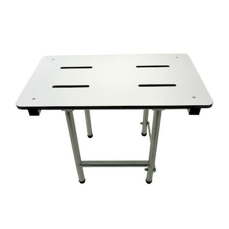 Fold Down Legs, ADA Rectangular Shower Seat, White MPN:WSBX240150PW