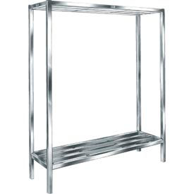 Winholt Aluminum Cooler & Backroom Shelving E-Channel 2 Shelves 48