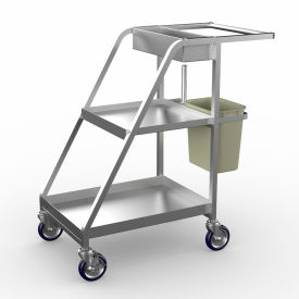 Winholt All Welded Aluminum Cleaning Sanitation Cart 39
