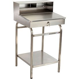 Winholt Stainless Steel Shop Desk Pigeonhole Riser 24