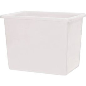 Winholt Tub 8 Bushel TUB-8L-WH White Bulk Mover Sold Separately TUB-8L-WH