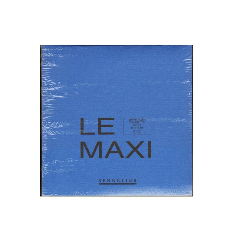Sennelier Le Maxi Block Drawing Pads, 6in x 6in, 125 Sheets, Pack Of 2 MPN:10-139660-2