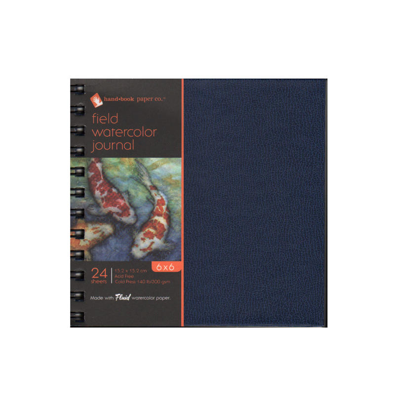 Speedball Hand Book Journal Co. Field Watercolor Journals, 6in x 6in, 24 Sheets, Deep Blue, Pack Of 2 MPN:780066-2