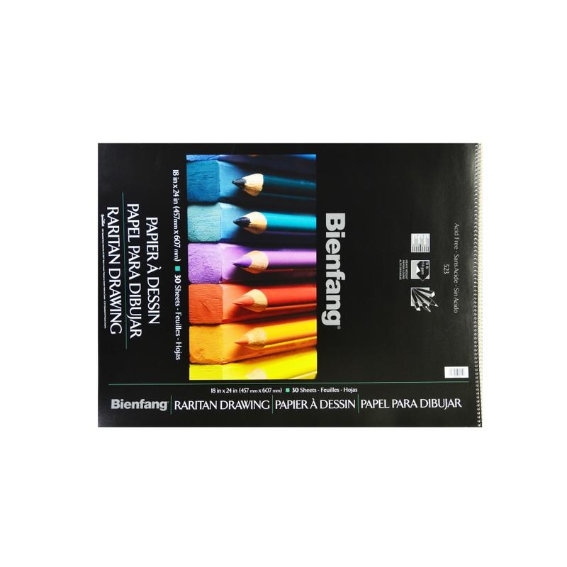 Bienfang Raritan Heavyweight Drawing Pads, 18in x 24in, 30 Sheets, Pack Of 2 MPN:R234257-2