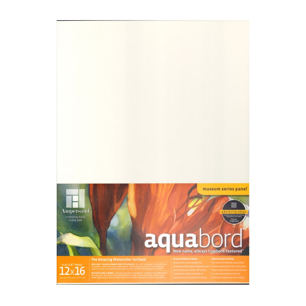 Ampersand Aquabord, 12in x 16in, Pack Of 2 MPN:CBT12-2