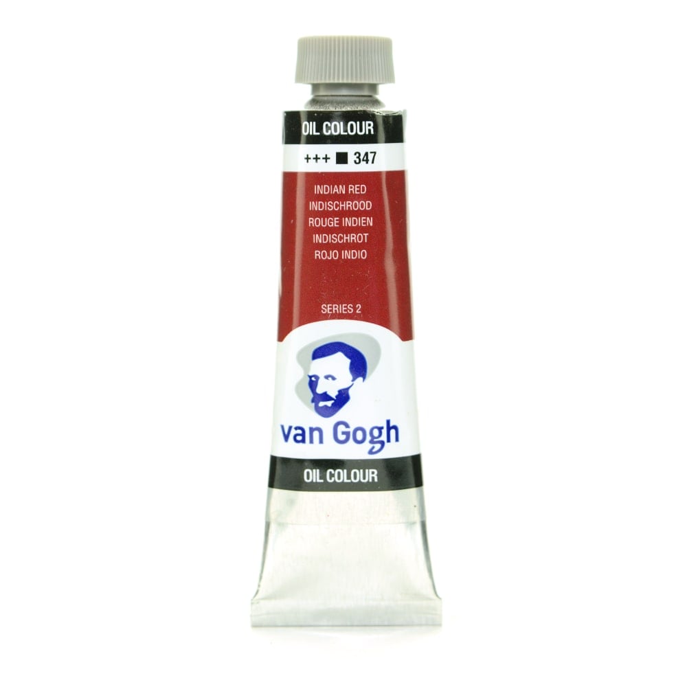 Van Gogh Oil Colors, 1.35 oz, Indian Red, Pack Of 2 MPN:100514806-2