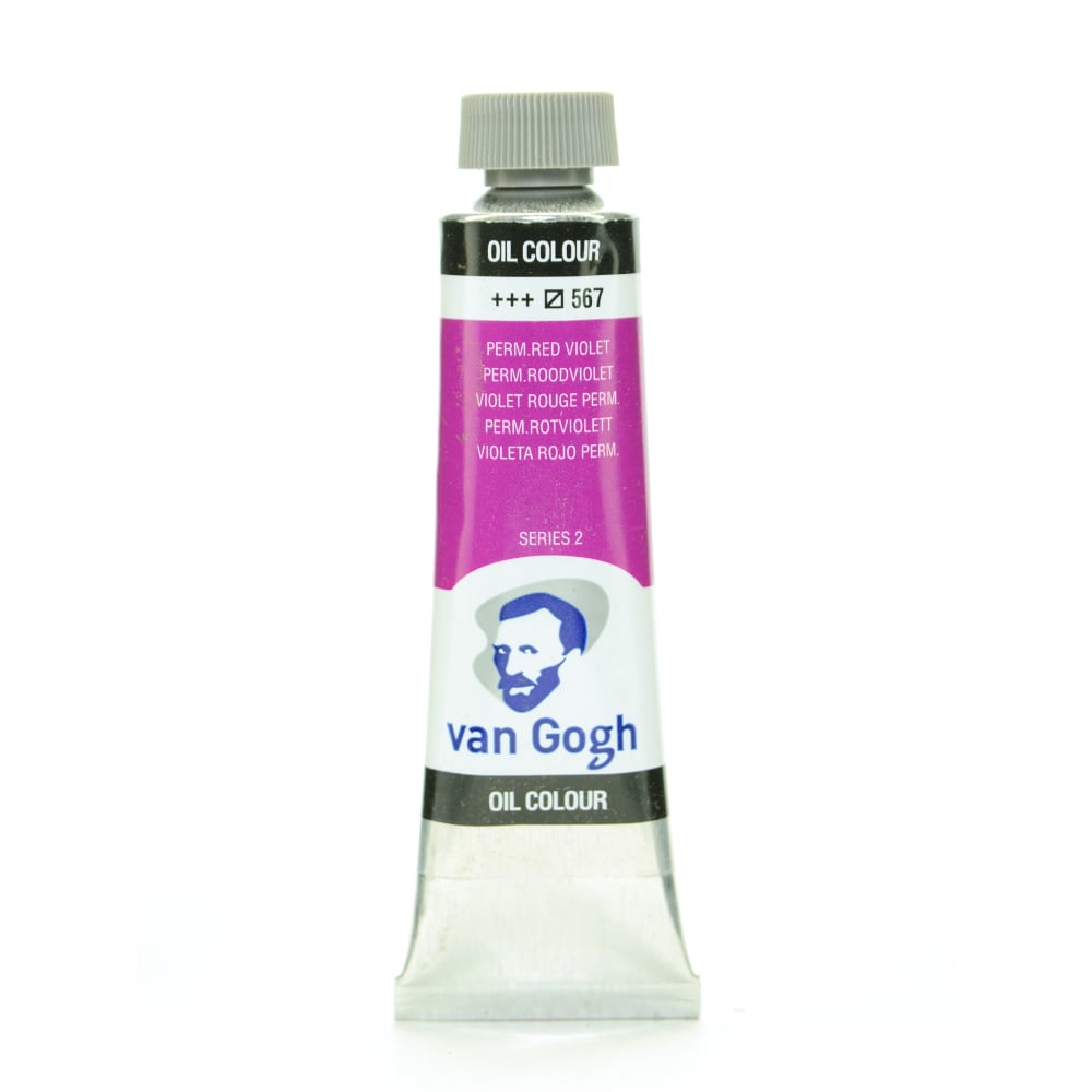 Van Gogh Oil Colors, 1.35 oz, Permanent Red Violet, Pack Of 2 MPN:100514827-2