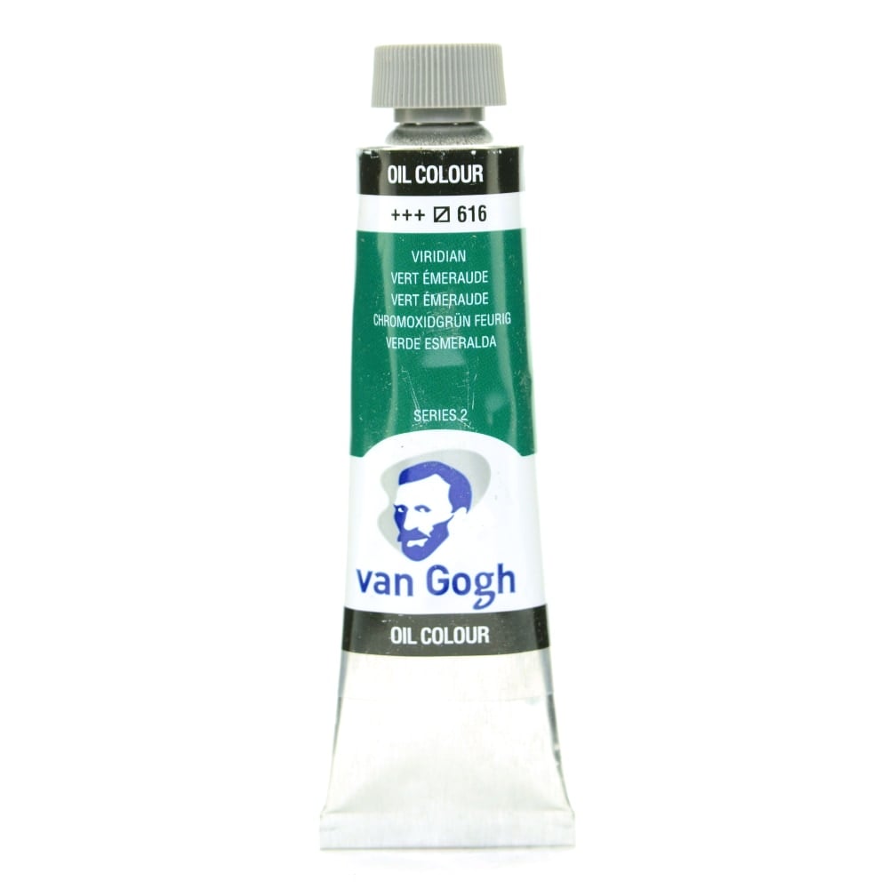 Van Gogh Oil Colors, 1.35 oz, Viridian, Pack Of 2 MPN:100514831-2
